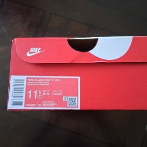 Nike Blazer Mid 77 (PS) Red Box